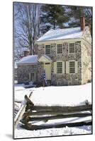 General Washington's Headquarters at Valley Forge during Winter Encampment, Pennsylvania-null-Mounted Giclee Print