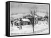 General Washington's Headquarters at Valley Forge-null-Framed Stretched Canvas