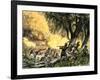 General Wayne's Victory at the Battle of Fallen Timbers, c.1794-null-Framed Giclee Print