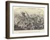 General Wellesley Leading the Bayonet Charge at the Battle of Assaye-James Godwin-Framed Giclee Print