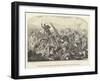 General Wellesley Leading the Bayonet Charge at the Battle of Assaye-James Godwin-Framed Giclee Print