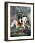 General William H. Harrison at the Battle of Tippecanoe, 1840-Currier & Ives-Framed Giclee Print