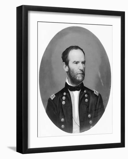 General William Sherman, c.1865-American School-Framed Giclee Print