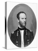 General William Sherman, c.1865-American School-Stretched Canvas