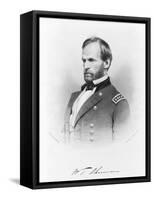 General William T. Sherman, c.1865-John Chester Buttre-Framed Stretched Canvas