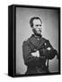 General William T. Sherman-Mathew Brady-Framed Stretched Canvas