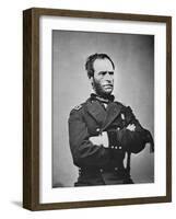 General William T. Sherman-Mathew Brady-Framed Photographic Print