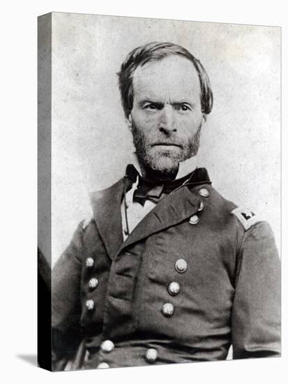 General William Tecumseh Sherman (1820-91)-null-Stretched Canvas