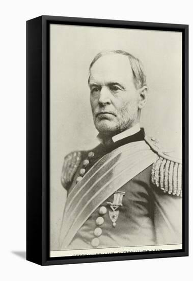 General William Tecumseh Sherman-null-Framed Stretched Canvas