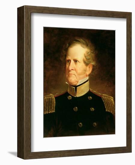 General Winfield Scott (1786-1866), C.1835-George Catlin-Framed Giclee Print