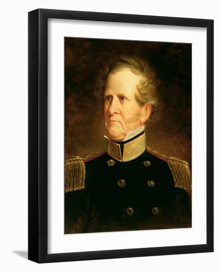 General Winfield Scott (1786-1866), C.1835-George Catlin-Framed Giclee Print