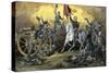 General Winfield Scott at the Battle of Cerro Gordo, U.S.-Mexican War-null-Stretched Canvas