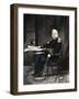 General Winfield Scott Seated at His Desk-null-Framed Giclee Print