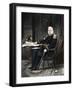 General Winfield Scott Seated at His Desk-null-Framed Giclee Print