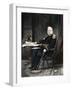 General Winfield Scott Seated at His Desk-null-Framed Giclee Print