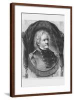 General Winfield Scott-Frank Leslie-Framed Art Print
