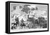 General Wolfe at the Siege of Louisbourg, Ad 1758-null-Framed Stretched Canvas