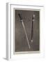 General Wolfe's Sword, in the United Service Institution-null-Framed Giclee Print