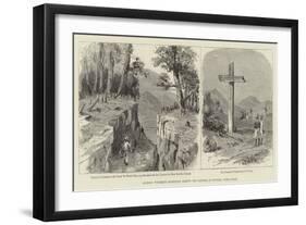 General Wolseley's Expedition Against the Tsawbwa of Wuntho, Upper Burma-null-Framed Giclee Print