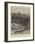 General Yamaguchi Reviewing Japanese Infantry-Sydney Adamson-Framed Giclee Print