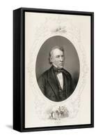 General Zachary Taylor from "The History of the United States", Vol. II-Mathew Brady-Framed Stretched Canvas