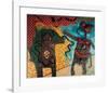 Generale Nell'Intimita-Enrico Baj-Framed Art Print