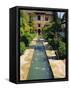 Generalife Gardens, the Alhambra, Granada, Andalucia, Spain, Europe-Steve Bavister-Framed Stretched Canvas