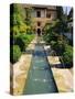 Generalife Gardens, the Alhambra, Granada, Andalucia, Spain, Europe-Steve Bavister-Stretched Canvas