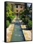 Generalife Gardens, the Alhambra, Granada, Andalucia, Spain, Europe-Steve Bavister-Framed Stretched Canvas