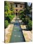 Generalife Gardens, the Alhambra, Granada, Andalucia, Spain, Europe-Steve Bavister-Stretched Canvas