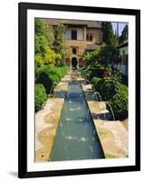 Generalife Gardens, the Alhambra, Granada, Andalucia, Spain, Europe-Steve Bavister-Framed Photographic Print