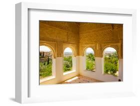 Generalife Windows Granada, Spain-neirfy-Framed Photographic Print