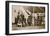 Generals Grant, Badeau, Rawlins, Comstock and Porter, and Colonels Duff, Dent, Robinett and Parker-Mathew Brady-Framed Giclee Print