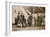 Generals Grant, Badeau, Rawlins, Comstock and Porter, and Colonels Duff, Dent, Robinett and Parker-Mathew Brady-Framed Giclee Print