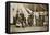 Generals Grant, Badeau, Rawlins, Comstock and Porter, and Colonels Duff, Dent, Robinett and Parker-Mathew Brady-Framed Stretched Canvas