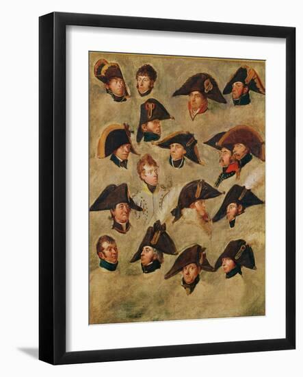 Generals of the Camp De Boulogne-Gerard van der Puyl-Framed Giclee Print