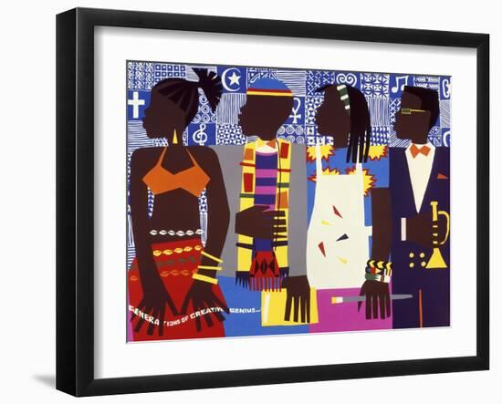 Generations-Varnette Honeywood-Framed Art Print