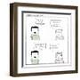 Generic Advice Lady-Reza Farazmand-Framed Art Print