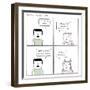 Generic Advice Lady-Reza Farazmand-Framed Art Print