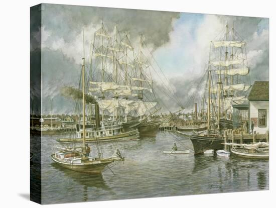 Generic Seaport-Stanton Manolakas-Stretched Canvas