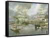 Generic Seaport-Stanton Manolakas-Framed Stretched Canvas