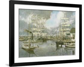 Generic Seaport-Stanton Manolakas-Framed Giclee Print