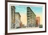 Genesee and Washington Streets, Syracuse, New York-null-Framed Premium Giclee Print