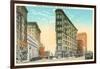 Genesee and Washington Streets, Syracuse, New York-null-Framed Art Print