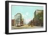 Genesee Street, Utica, New York-null-Framed Art Print