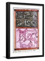 Genesis: Creation of the Animals-null-Framed Giclee Print