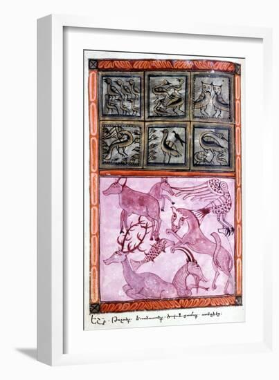 Genesis: Creation of the Animals-null-Framed Giclee Print