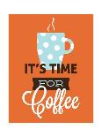 Coffee Time (Orange)-Genesis Duncan-Mounted Art Print