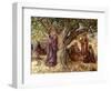 Genesis: Sarai overhearing the angels - Bible-William Brassey Hole-Framed Giclee Print