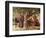 Genesis: Sarai overhearing the angels - Bible-William Brassey Hole-Framed Premium Giclee Print